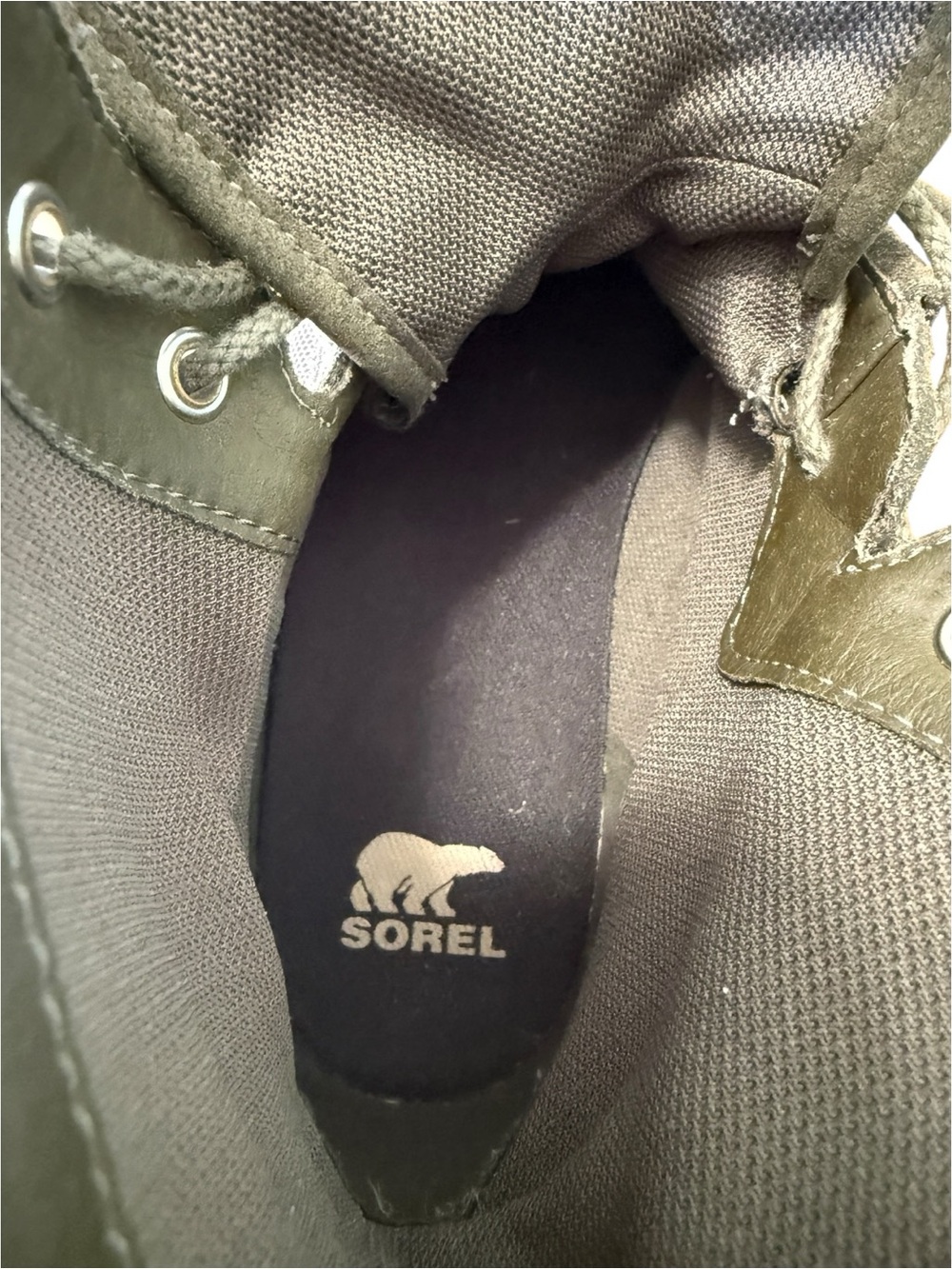 Sorel Caribou Leather Waterproof Alpine Tundra Cyber Boots NL4309-326 W Sz 9.5 - Picture 7 of 10